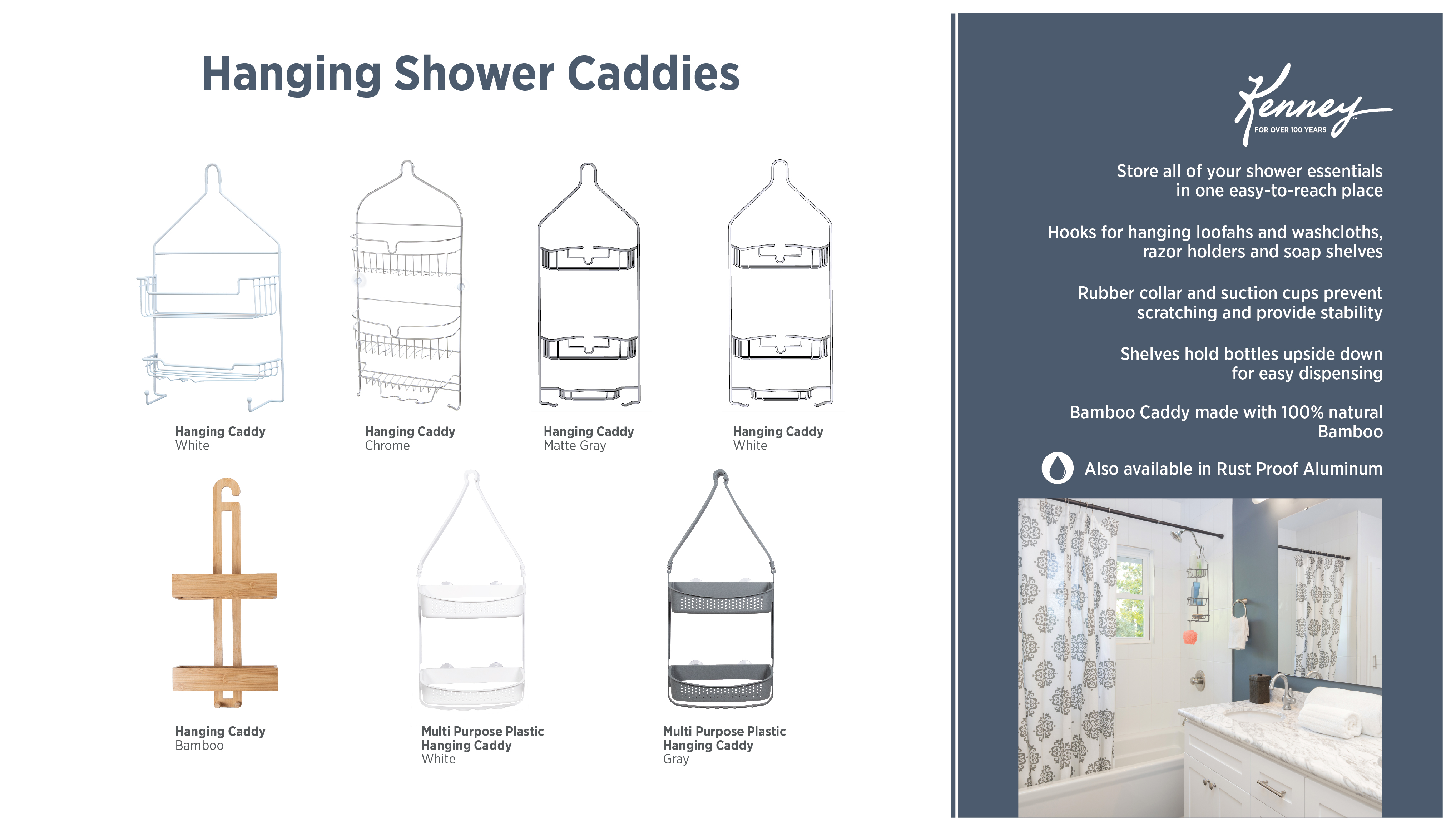 Hanging Shower Caddies